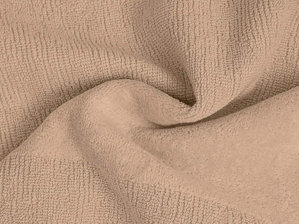Uterák CARRARA 40x55 cm svetlo hnedý, 100% bavlna