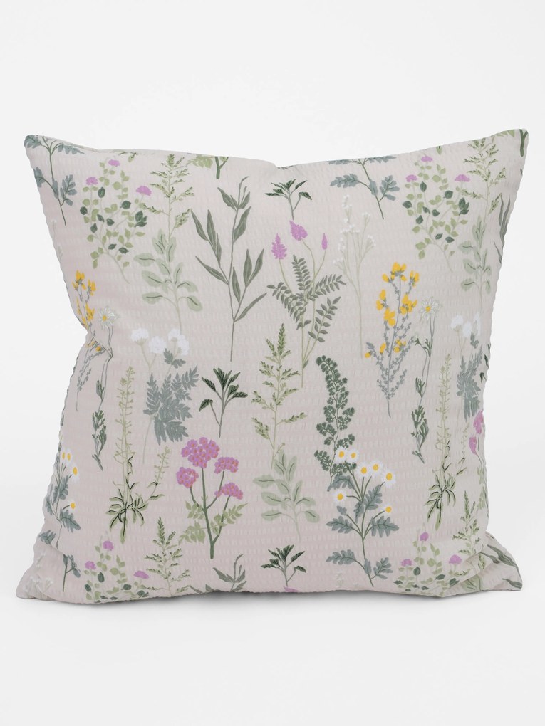 Krepová obliečka na vankúš Renforcé 40 × 40 cm - Bianca béžová