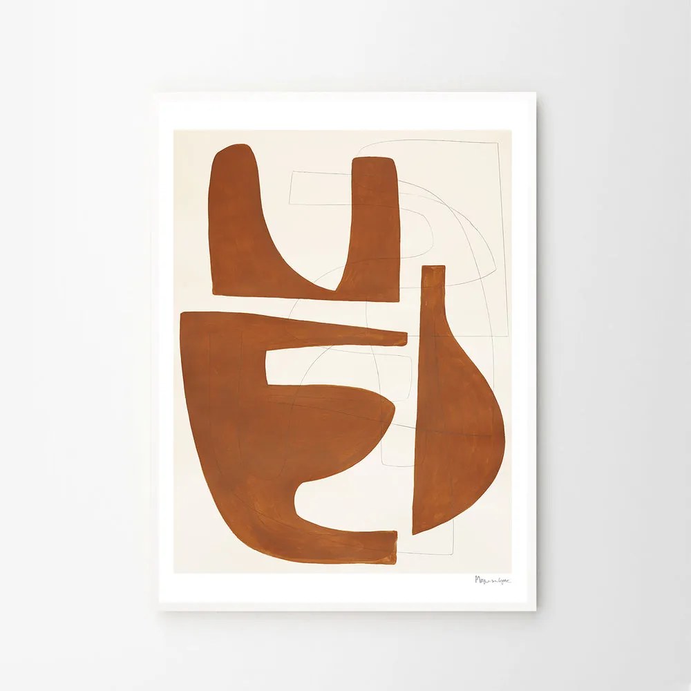 The Poster Club Plagát Sienna by Berit Mogensen Lopez 50x70 cm