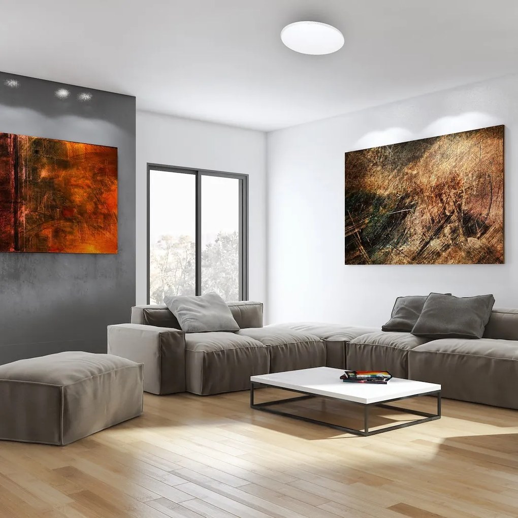Stropné LED svietidlo Siena, 1x LED 25w, 3000-6000k, ch