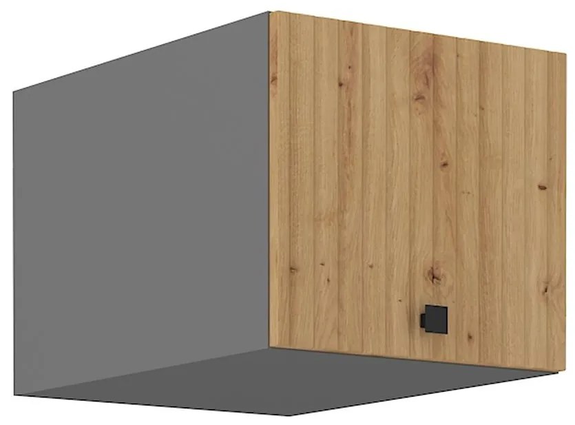 Kuchynská skrinka AVA dub artisan/antracitová 40 nagu-36 1f