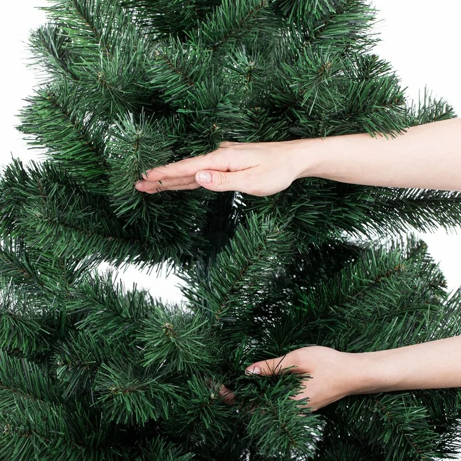 AmeliaHome Vianočný stromček Jedľa Lena, 150 cm