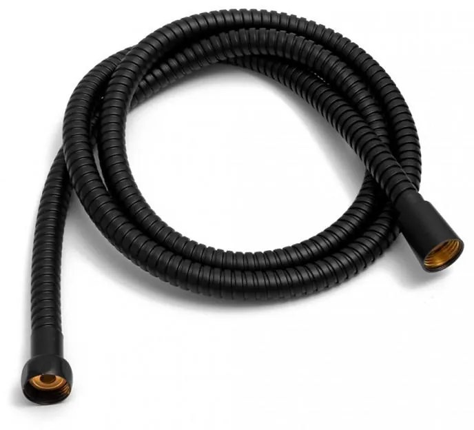 Ručná sprchová hlavica BAO s držiakom a 150 cm hadicou - čierna matná