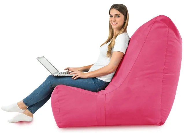 Moderné kreslo DISTINTO ružová