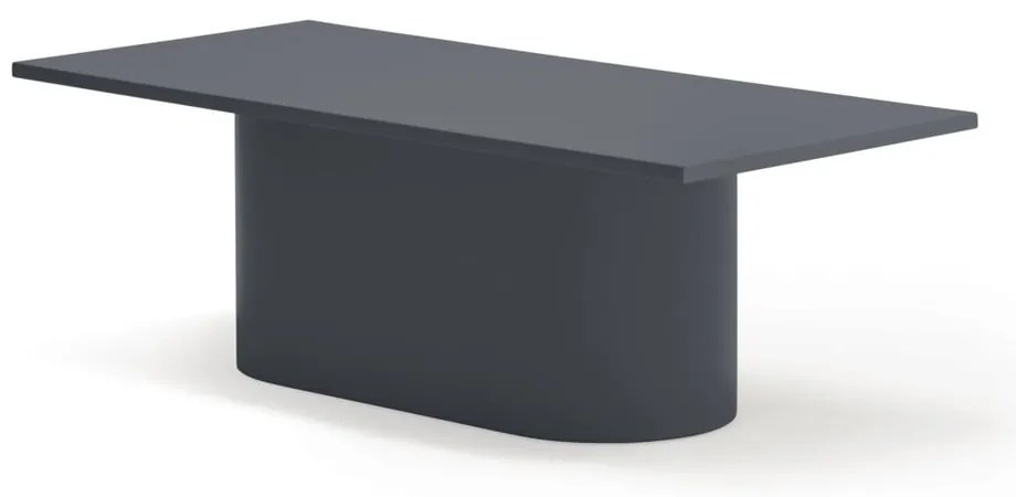 Antracitovosivý konferenčný stolík 50x111 cm Totem – Teulat