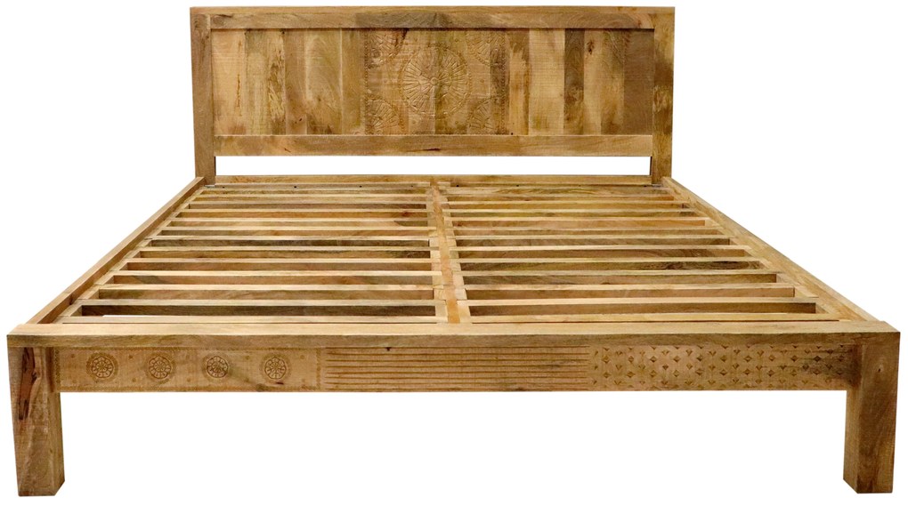 furniture-nabytek.cz - Posteľ masív 180x200 z dreva mango
