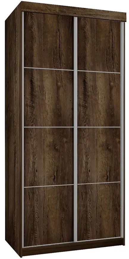 Skriňa Top 25 100 Plus Tmavý jaseň