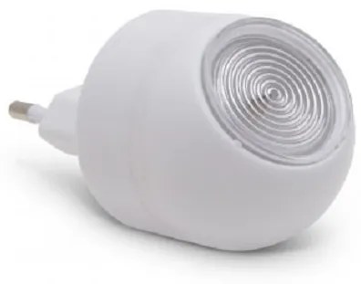 PHENOM LED nočná smerová lampička 1W/230V so svetelným senzorom a otočnou hlavou