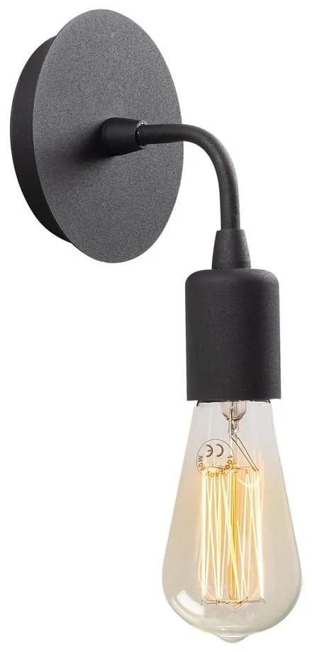 Čierne nástenné svietidlo Harput – Opviq lights