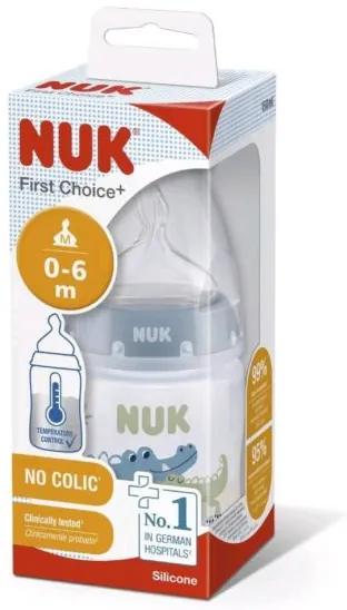 NUK Dojčenská fľaša NUK First Choice Temperature Control 150 ml blue