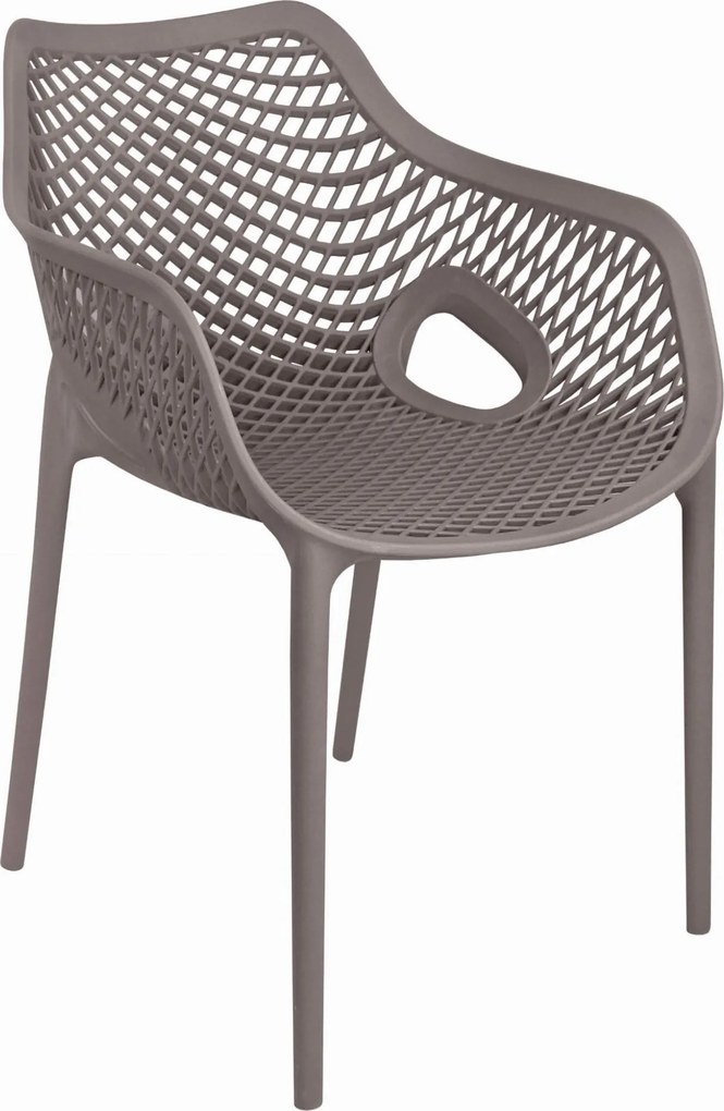 Jedálenská stolička CHERIE - šedá