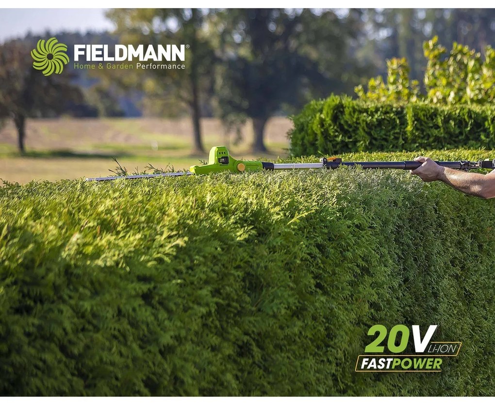 Fieldmann FZN 70405-0 20 V teleskopické plotové nožnice