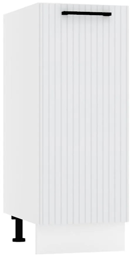 Skrinka do kuchyne  Kate d30 pl svetlo šedá mat