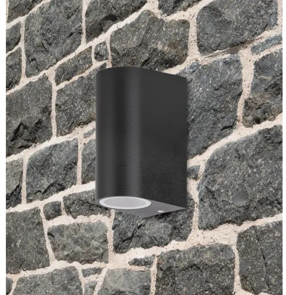 Rabalux 8030 - Vonkajšie nástenné svietidlo CHILE 2xGU10/35W/230V