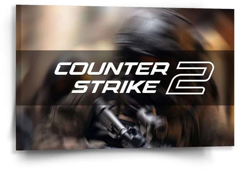 Sablio Obraz Counter Strike 2 Vojak - 60x40 cm