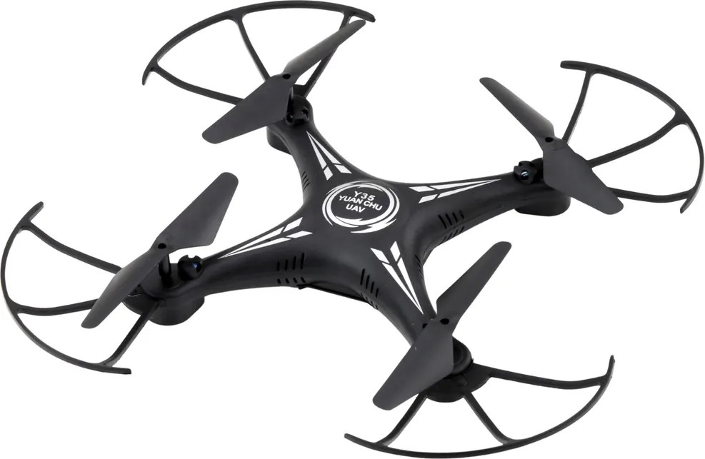 LEAN Toys Dron Y-35 diaľkovo ovládaný ľahký gyroskop 360° rotácia čierny