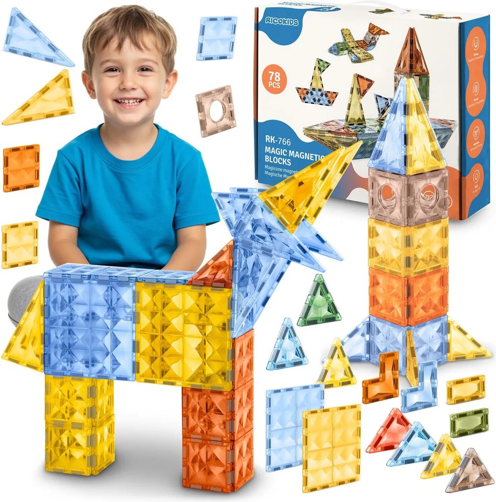 RK-766 Magnetické kocky Ricokids