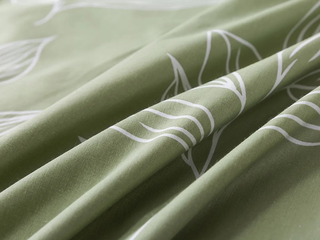 XPOSE® Bavlnené Renforcé obliečky RASTLINY