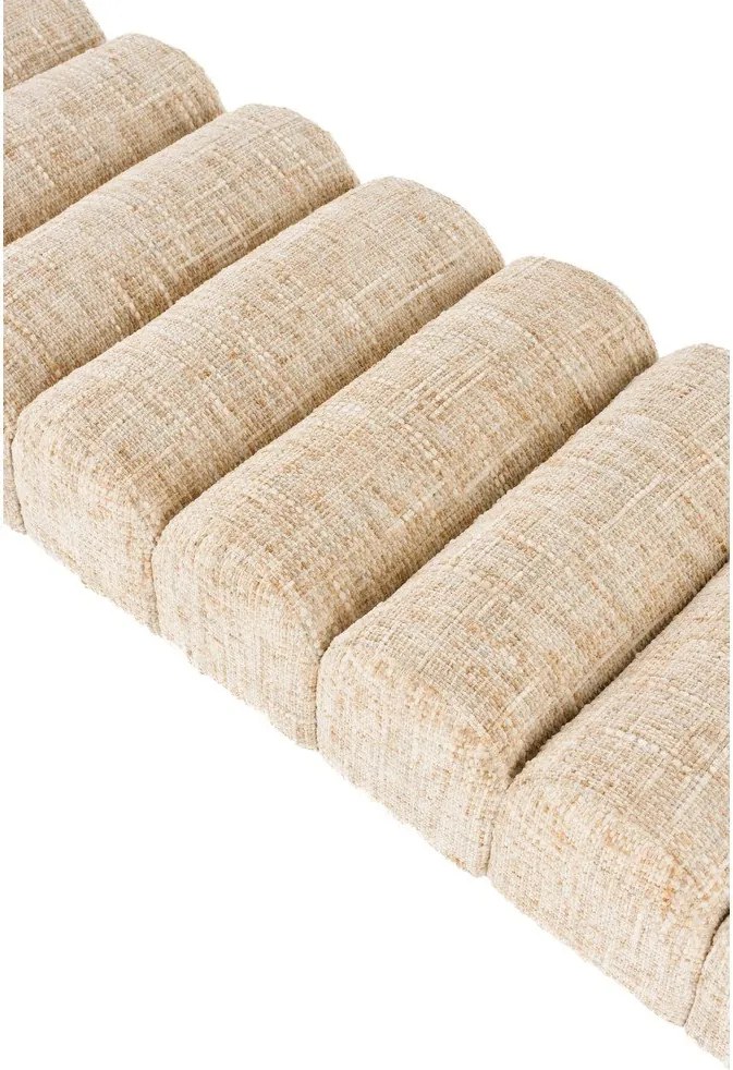 Béžová lavica Jethro – White Label