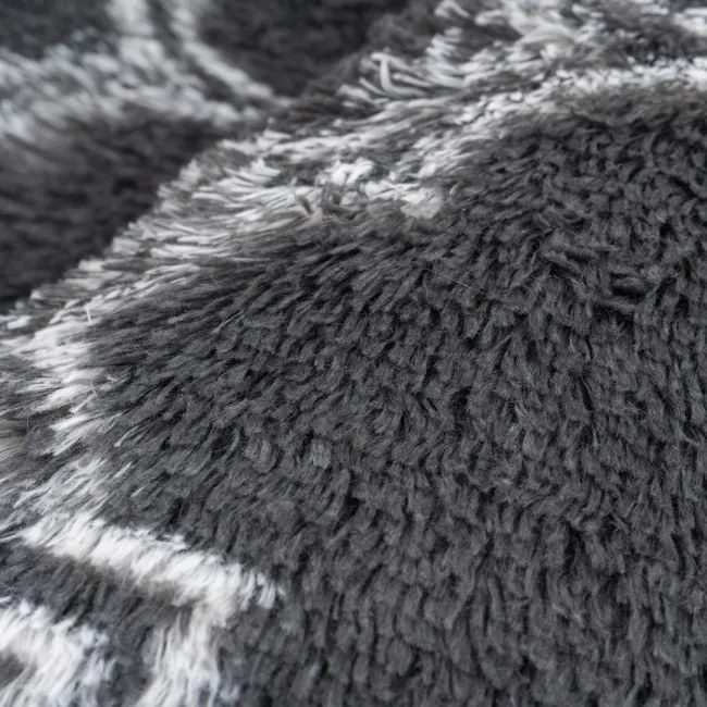 Protišmykový koberec DECOR sivý