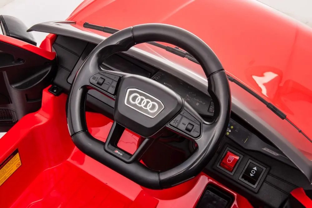 LEAN CARS Elektrické autíčko Audi RS6 BRD-2118 červené