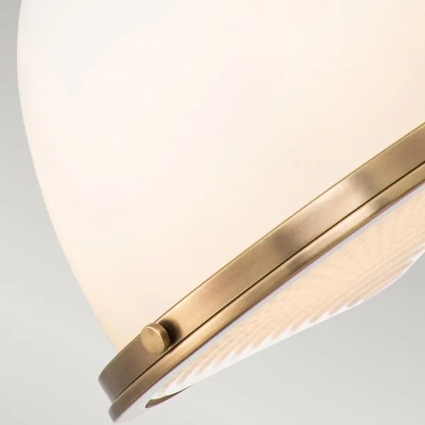 Hinkley HK-AMELIA-P-M-HB - Luster na tyči AMELIA 1xE27/60W/230V mosadz