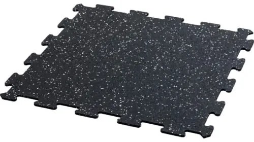 Multy Home Gumová dlaždica FITNESS TILE 50 x 50 cm, čierna