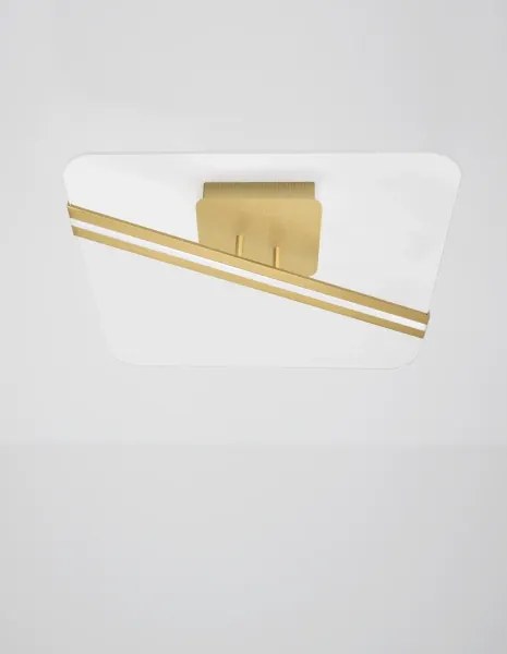 LED stropné svietidlo Siderno B 50 zlaté