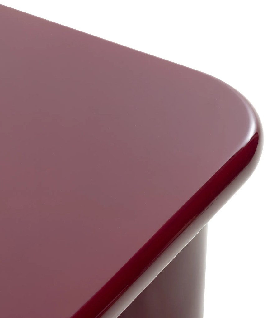 Konferenčný stolík Cherry 70 cm vínový/čerešňový