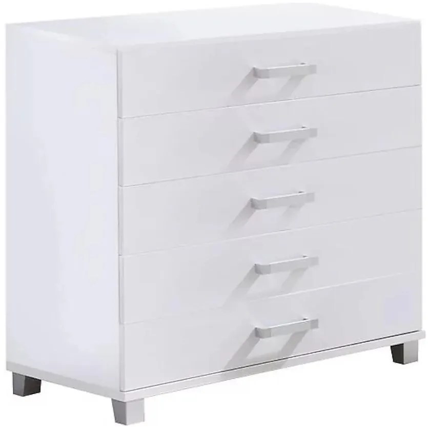 Komoda Maximus M20 5S biela 100/115