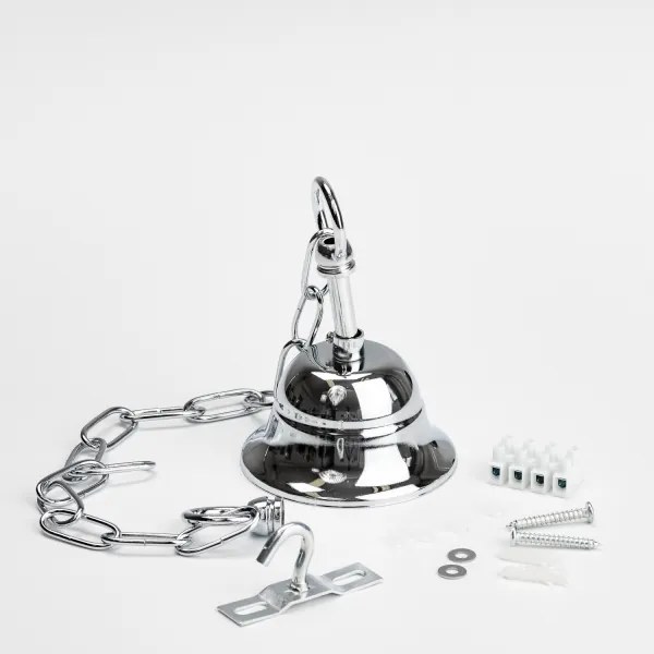 Brilagi - LED Krištáľový luster na reťazi MOZART 4xE14/40W/230V lesklý chróm