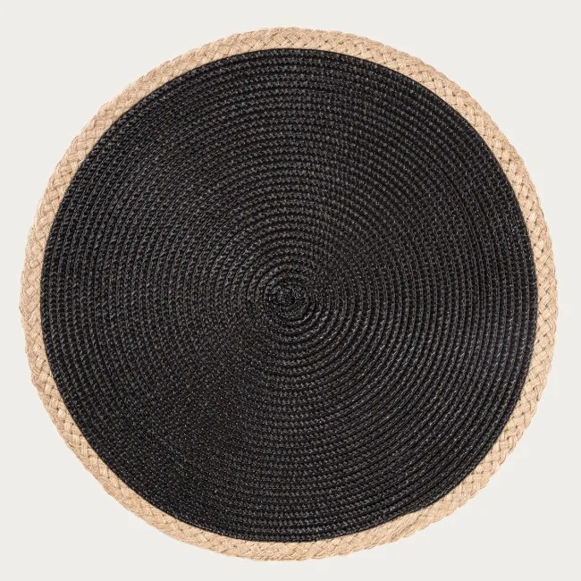 Podložka pod tanier PLAR čierna 761478 (2 ks)