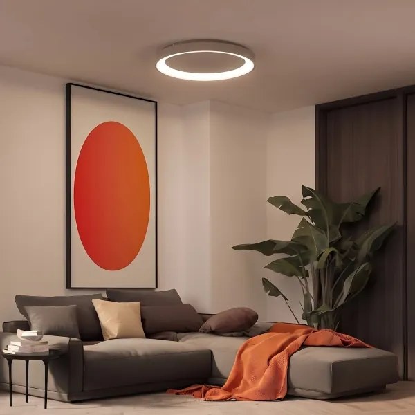 BRILAGI - LED stmievateľné stropné svietidlo FALCON II LED/108W/230V pr. 80 cm béžové + diaľkové ovládanie