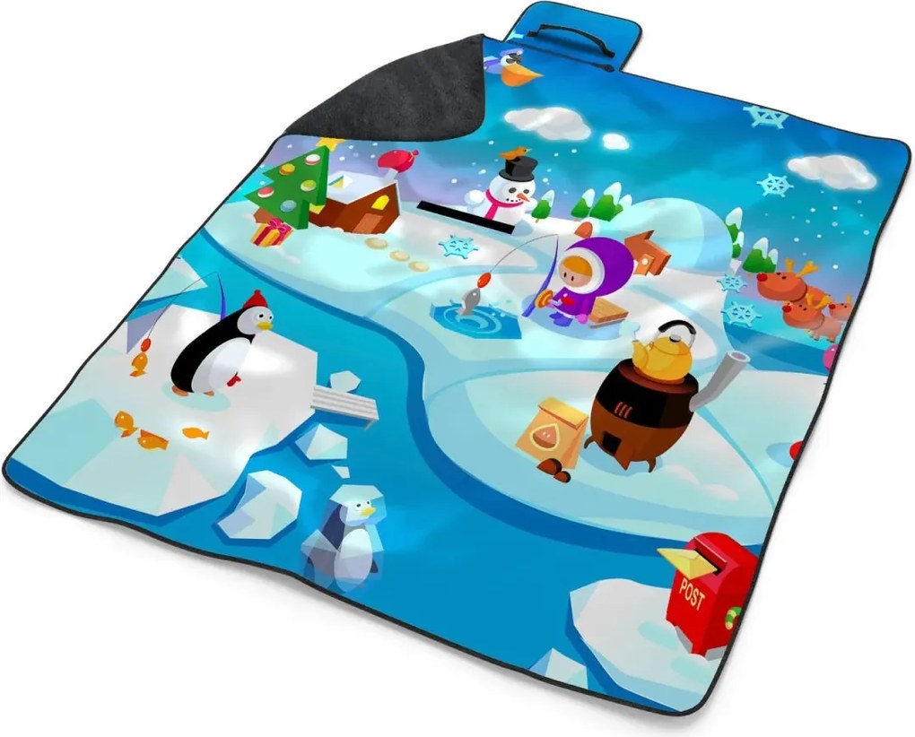 Sablio Plážová deka Antarktída: 200x140 cm