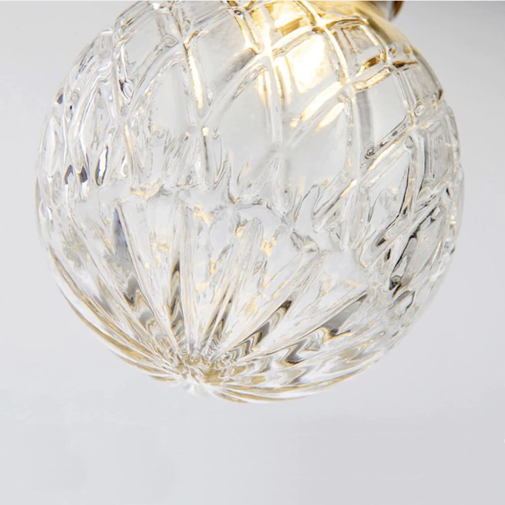 Toolight - závesná lampa Retro Gold G9 APP649-1CP, zlatá, OSW-08160