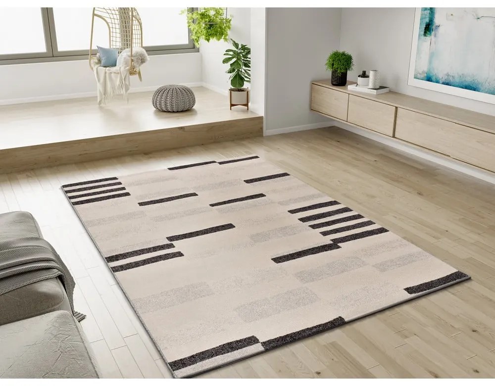 Sivo-krémový koberec 160x230 cm Mosaica – Bonami Selection