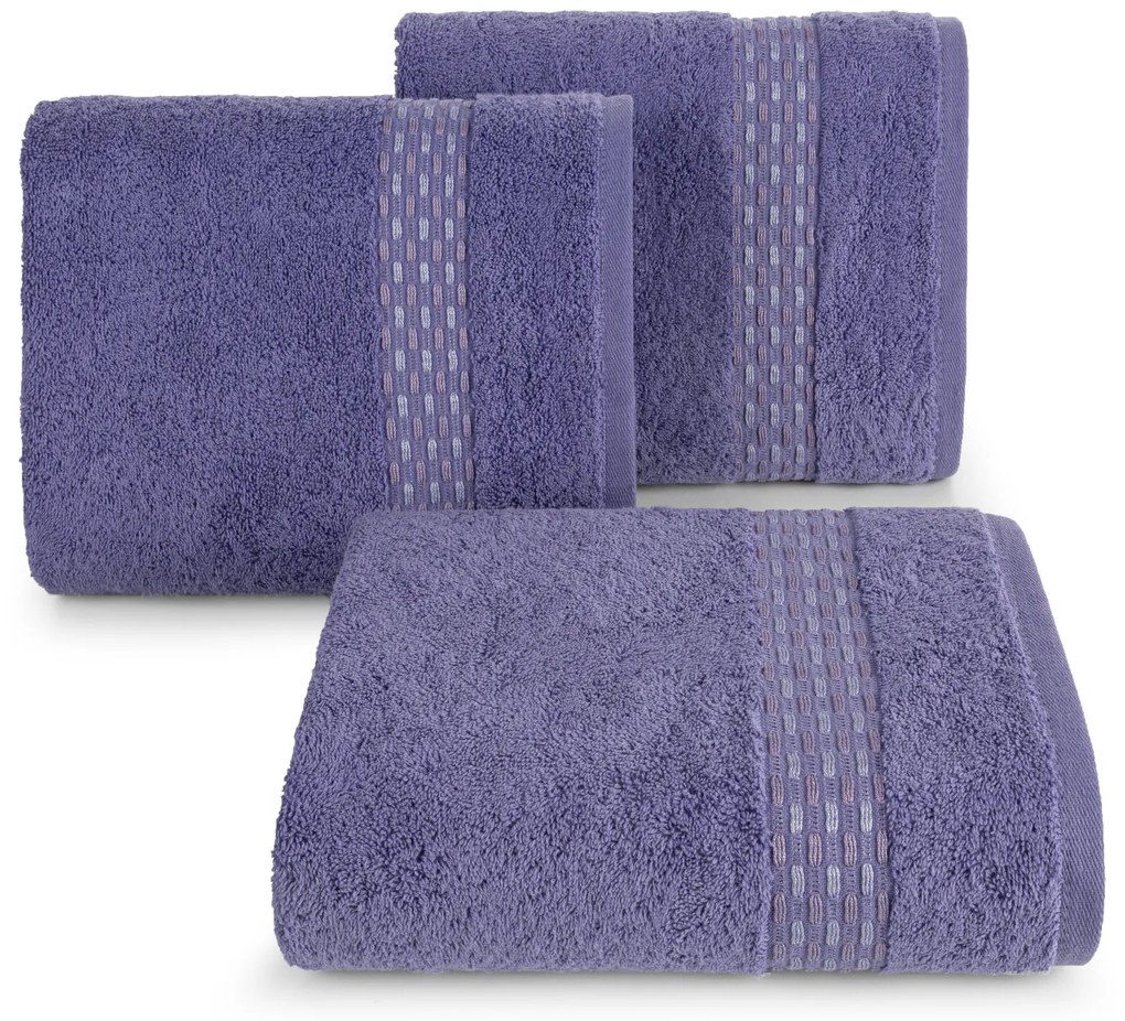 FROTÉ UTERÁK RIVA 70X140 CM FIALOVÁ