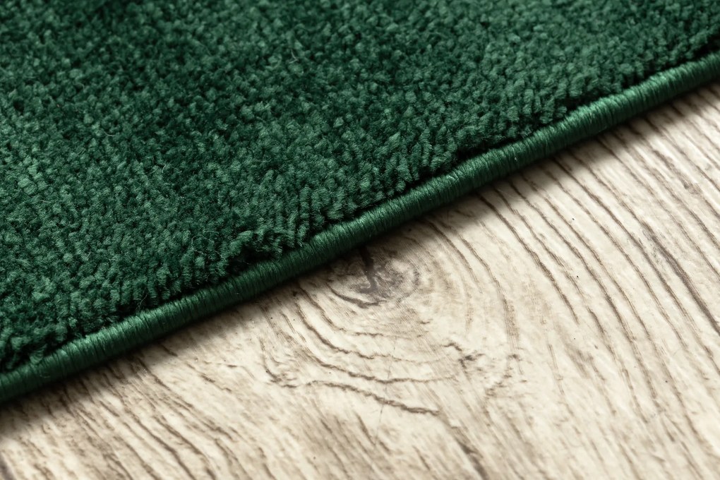 Koberec SOFTY Jednofarebný, tmavozelený