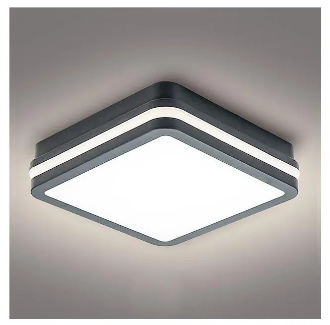 Brilagi - LED Vonkajšie svietidlo BENE LED/18W/230V 22x22 cm IP54 BRI048