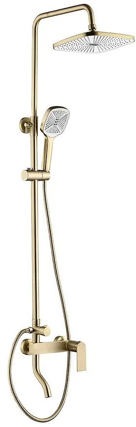 Sprchová súprava Rea Storm zlatá brúsená