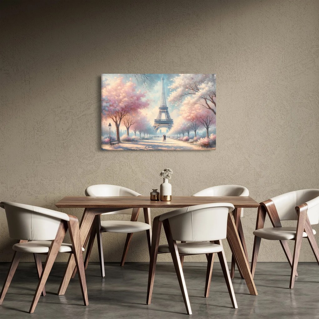 Obraz – Jar v Paríži (90x60 cm)