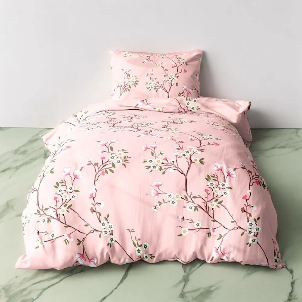 Bavlnené obliečky Homa ZARITA SAKURA 140x200 cm