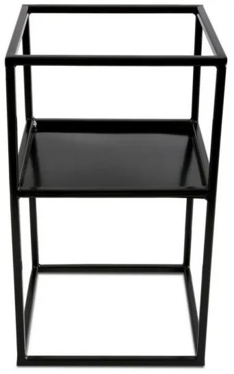 Stojan na kvety 40x24 čierna