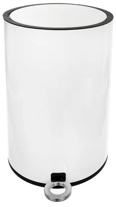 Odpadkový kôš WHITE 6 l