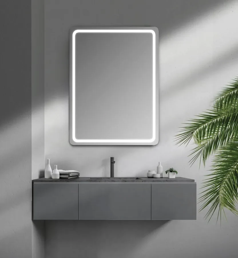 Sapho Sapho, NYX LED podsvietené zrkadlo 500x700mm, NY050