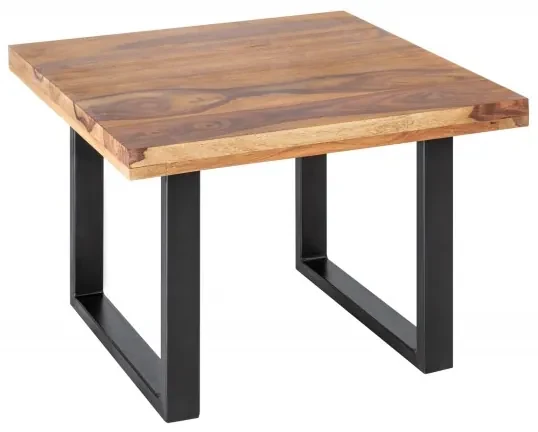 Dizajnový konferenčný stolík Thunder 60 cm sheesham
