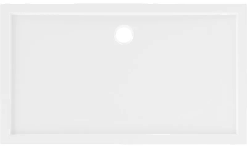 Mexen, Mexen Flow obdĺžniková sprchová vanička slim 75 x 160 cm, biely lesk - 46R107516