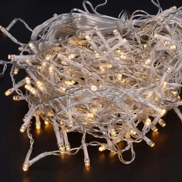 Brilagi - Vonkajšia LED reťaz 200×LED/8 funkcií, 13 m, IP44, teplá biela