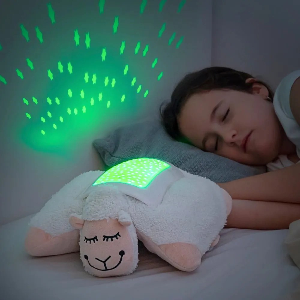 BonamiDetský plyšový LED projektor InnovaGoods Projector Sheep