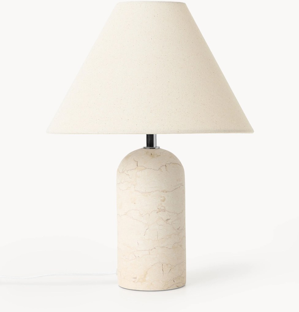 Stolová lampa's mramorovým podstavcom Gia